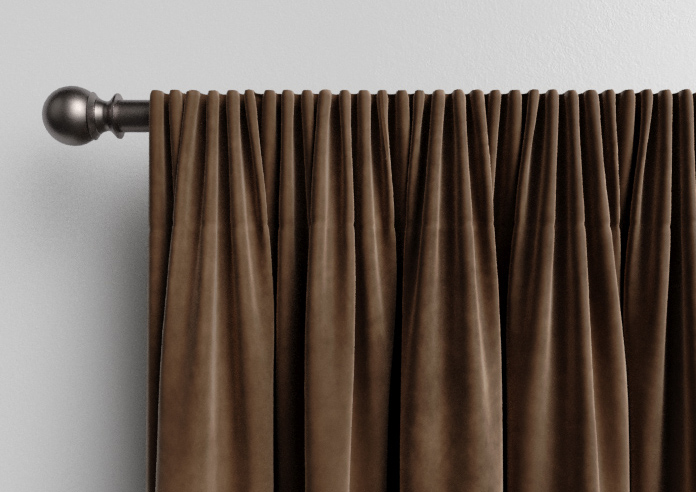 Odessa Velvet, Espresso - Made to Measure Curtains - Image 9